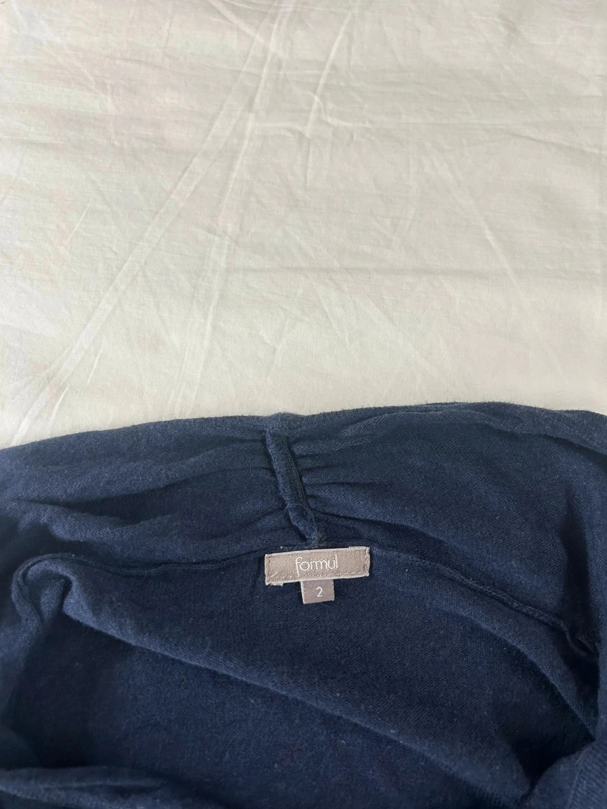Cardigan bleu marine formul spring summer – photo 5